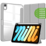 Чехол с прозрачной задней крышкой для iPad mini 6, mini 7 (светло-серый), прозр. акрил