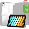Чехол с прозрачной задней крышкой для iPad mini 6, mini 7 (светло-серый), прозр. акрил