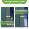 Чехол для Lenovo Tab M10 Plus (Gen 3), темно-зеленый