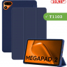 Чехол для Tecno MEGAPAD 2 (10,95) (T1103), темно-синий (TPU)