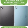 Чехол с узором на Blackview Tab 13, Tab 13 Pro (черный)