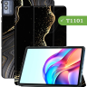 Чехол для TECNO MEGAPAD 11 (Черный мрамор)