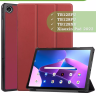 Чехол для Lenovo Tab M10 Plus (Gen 3), красно-коричневый