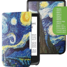 Чехол для PocketBook 606, 616, 617, 618, 627, 628, 632, 632 Plus, 633, Touch (Звёздная ночь, Ван Гог)