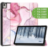 Чехол для Nokia T21 (Розовый мрамор)