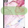 Чехол для Nokia T21 (Розовый мрамор)