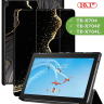 Чехол для Lenovo Tab 4 10 Plus TB-X704 (10" Plus) (Черный мрамор)