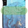 Чехол для Teclast T45HD, Голубой мрамор