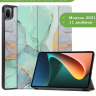 Чехол для Xiaomi Pad 5 11", Зеленый мрамор