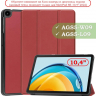 Чехол для Huawei MatePad SE, AGS5-W09, AGS5-L09, красно-коричневый