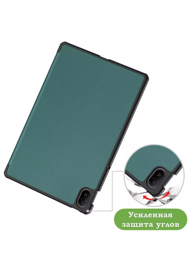 Чехол для HUAWEI MatePad SE 11 2024 (11se), темно-зеленый
