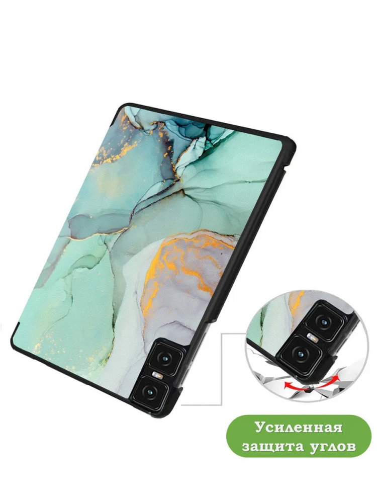 Чехол для Teclast T45HD, Зеленый мрамор