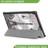 Чехол для Lenovo Tab 4 10 Plus TB-X704 (10 Plus) (Эйфелева башня в Париже)