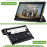 Чехол для Lenovo Tab 4 10 Plus TB-X704 (10 Plus) (Эйфелева башня в Париже)
