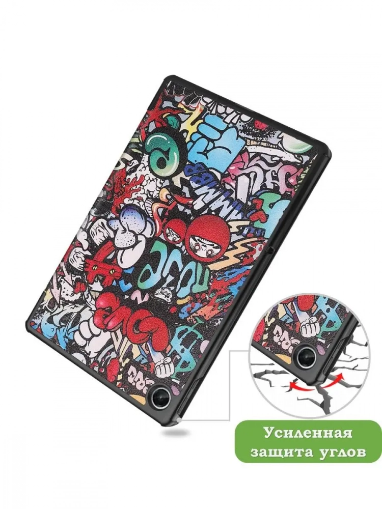 Чехол для Lenovo Tab M10 Plus (Gen 3), Граффити