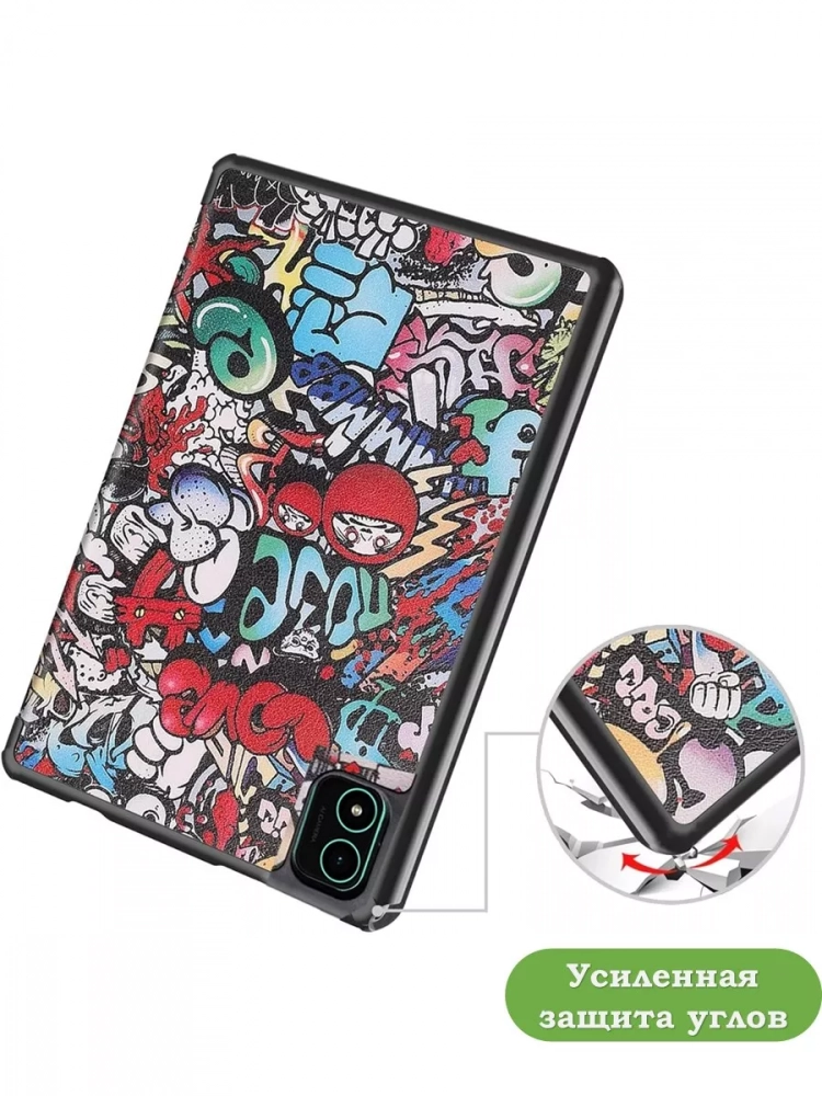 Чехол для Teclast P40S, M40 Plus 2023, P40HD 2023 Dual camera, Граффити