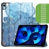 Чехол для iPad Air 5, iPad Air 4, Голубой мрамор