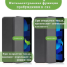 Чехол для iPad Air 5, iPad Air 4, Чёрный мрамор