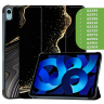 Чехол для iPad Air 5, iPad Air 4, Чёрный мрамор