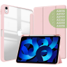 Чехол с прозрачной задней крышкой для iPad 10.9 2022 10th gen (розовый), прозр. акрил