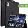 Чехол с узором на Blackview Tab 16 2023 (черный)