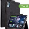 Чехол с узором на Blackview Tab 16 2023 (черный)