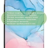 Чехол для  iPad Pro 12.9 дюйма (1-го и 2-го поколения), Розово-голубой мрамор