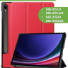 Чехол для Samsung Galaxy Tab S9, S9 FE, S10 FE, S10 Lite (красный)