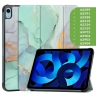 Чехол для iPad Air 5, iPad Air 4, Зеленый мрамор