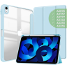 Чехол с прозрачной задней крышкой для iPad 10.9 2022 10th gen (голубой), прозр. акрил