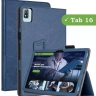 Чехол с узором на Blackview Tab 16 2023 (голубой)