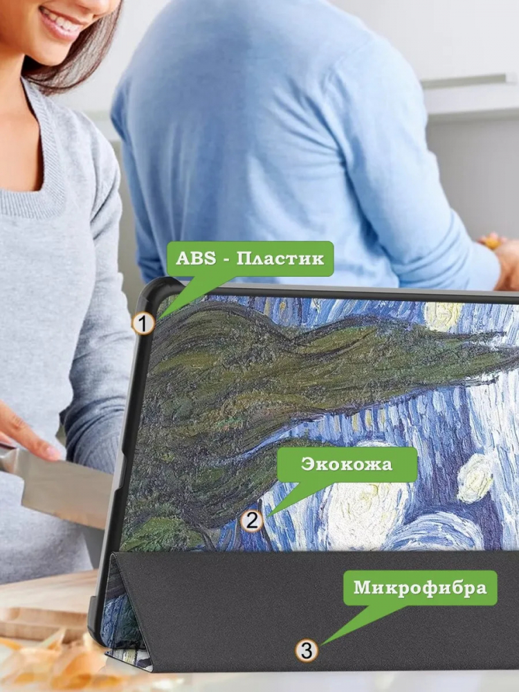 Чехол для Xiaomi Pad 7, Xiaomi Pad 7 Pro, Ван Гог