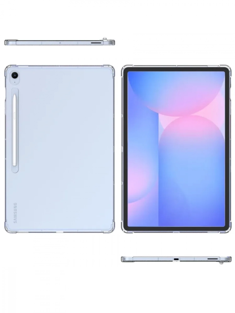 Силиконовый чехол для Samsung Galaxy Tab S10 FE+ (13,1") Силиконовый чехол для Samsung Galaxy Tab S10 FE+ (13,1")
