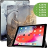 Чехол для  iPad Pro 12.9 дюйма (1-го и 2-го поколения), Серый мрамор