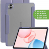Чехол с прозрачной задней крышкой для Honor Pad 10, 20, 20 Pro (фиолетовый), прозр. акрил