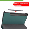 Чехол для Samsung Galaxy Tab S9, S9 FE, S10 FE, S10 Lite (т.зеленый)
