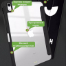 Чехол с прозрачной задней крышкой для iPad 10.9 2022 10th gen (Don't Touch), прозр. акрил