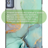 Чехол для TECNO MEGAPAD 11 (Зеленый мрамор)