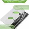 Чехол с прозр. акрил для Samsung Galaxy Tab S9, S9 FE, S10 FE, S10 Lite (светло-серый), прозр. акрил