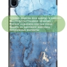Чехол для Honor Pad 8 - 12 дюймов, Голубой мрамор