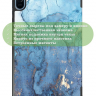 Чехол для Honor Pad 8 - 12 дюймов, Голубой мрамор