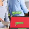 Чехол для Lenovo Xiaoxin Pad 2024, Lenovo Tab M11 (красный)