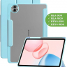 Чехол с прозрачной задней крышкой для Honor Pad 10, 20, 20 Pro (голубой), прозр. акрил