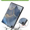 Чехол для Lenovo Tab M10 Plus (Gen 3), Синий мрамор