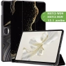 Чехол для Honor Pad 9 (Чёрный мрамор)