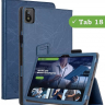 Чехол с узором на Blackview Tab 18 (голубой)