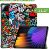 Чехол для Xiaomi Pad 7, Xiaomi Pad 7 Pro, Граффити