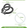 Магнитное кольцо держатель MagSafe (черный, черный) №8