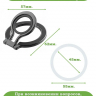 Магнитное кольцо держатель MagSafe (черный, черный) №8