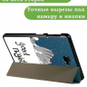 Чехол для Samsung Galaxy Tab A 10.1 (2016) SM-T585, SM-T580, Сонный кот